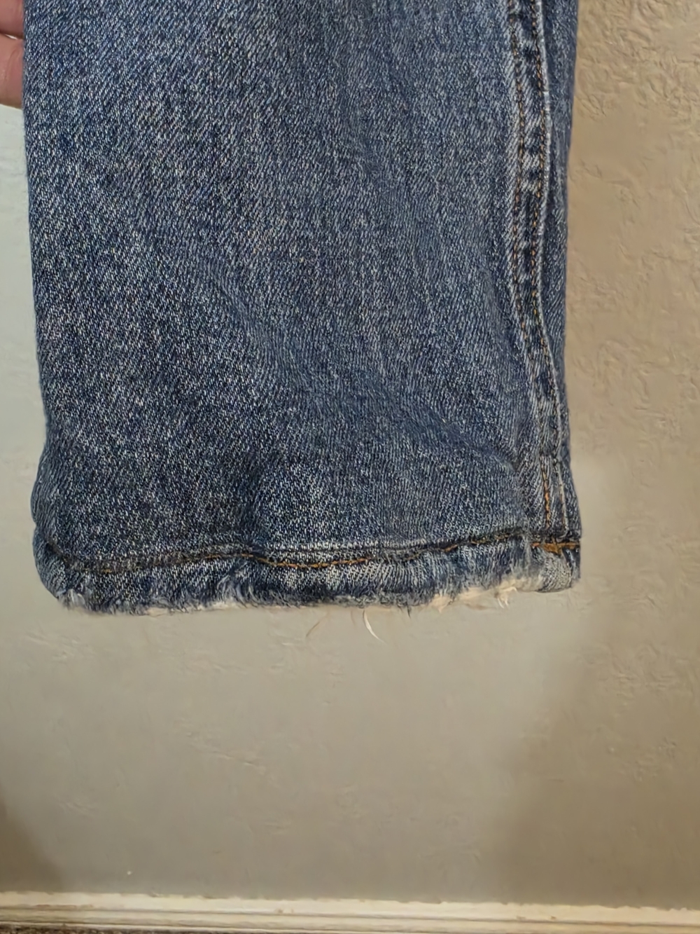 Agolde Willow Mid Rise Slim Straight Jeans Womens 27 Medium Wash (ALTERED) - Picture 12 of 14